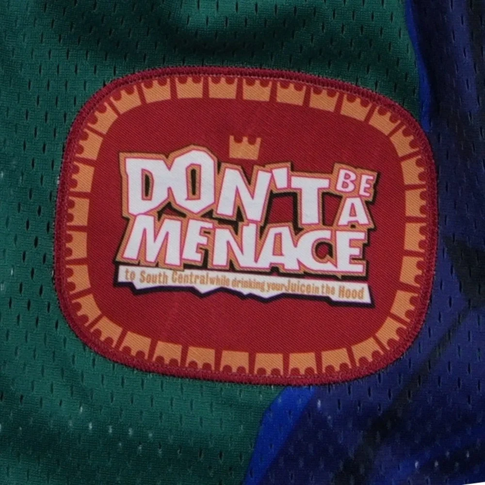Headgear Classics Shorts Mens Size Medium Green Mesh Don't Be‎ A Menace 1996